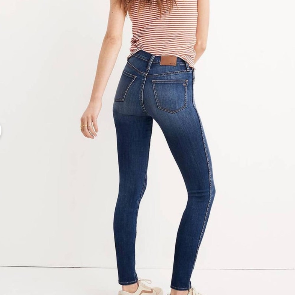 MADEWELL 10" HIGH-RISE SKINNY JEANS